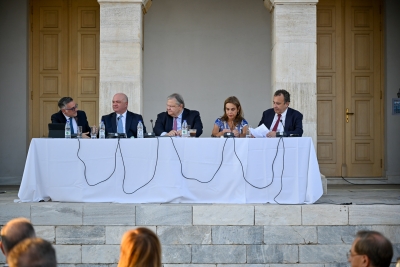 Ομιλία Γιώργου Κουβαρά στην παρουσίαση του βιβλίου του Ευ. Βενιζέλου «Εκδοχές Πολέμου» εκδόσεις Πατάκη, Βυζαντινό Μουσείο Αθηνών